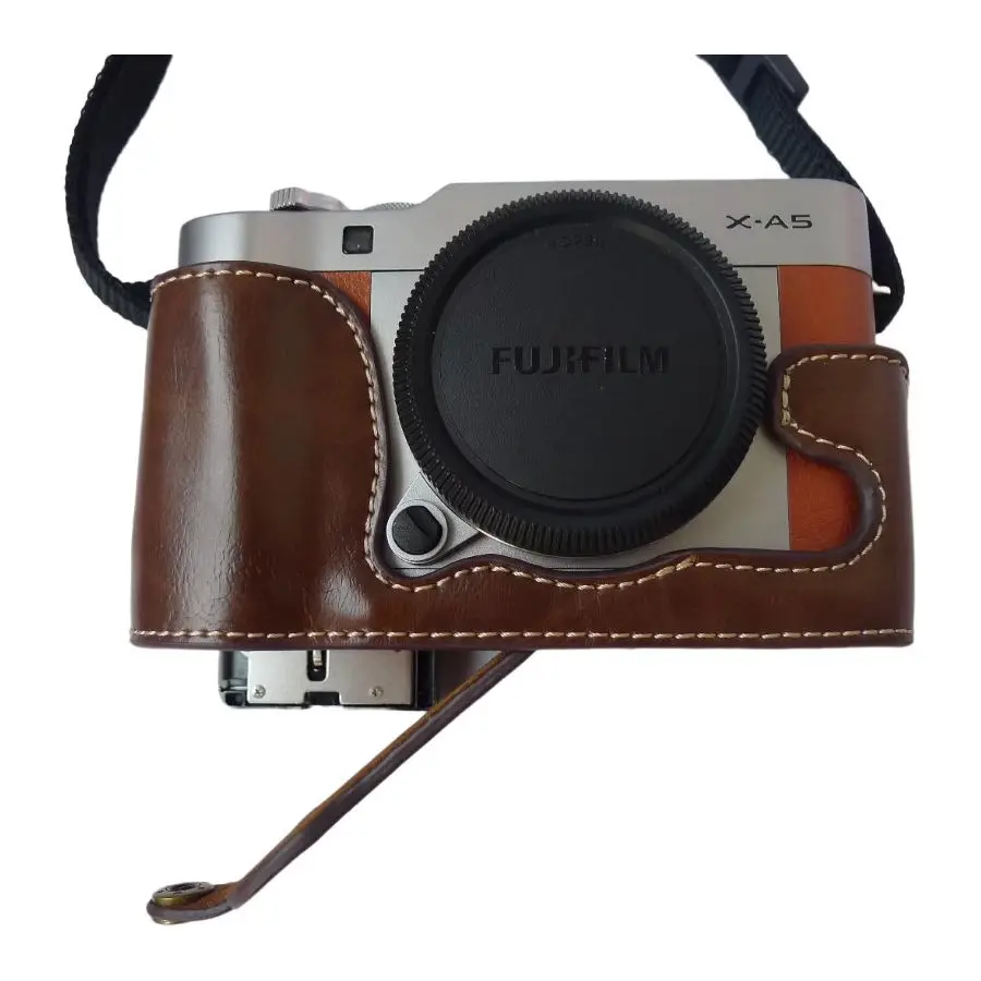 Torba na aparat z twardym uchwytem z PU do Fujifilm Fuji XA7 XA5 XA3 XA2 XA1 XM1