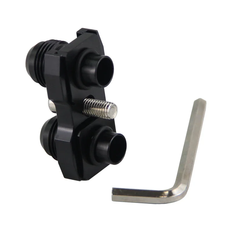 محول ساندويتش فلتر AN10 + خط زيت مضفر من النايلون أو SS يناسب BMW E36 E82 E9X 135/335 E46 M3 أسود/أزرق