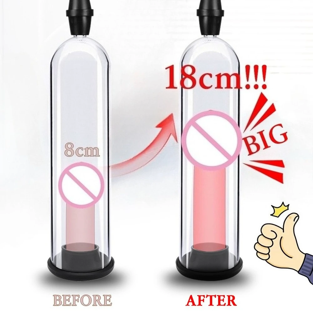 Penis Enlargement Vacuum Pump Sex Toys for Men Penis Pump for Penis Enhancement Male Masturbator Toy Adults Penis Extender Tools image 4