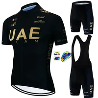 Conjunto de ciclismo para hombre de los Emiratos Árabes Unidos, uniforme de bicicleta, ropa de ciclismo para hombre, conjuntos de camisetas de equipo, accesorios para bicicleta de montaña para hombre