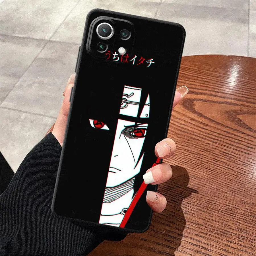 أنيمي Akatsuki Uchiha Itachi غطاء هاتف ناعم أسود لهاتف Xiaomi Mi 11 12 13 Lite 13 14 15 Pro 10T 11T 12T Pro 12X