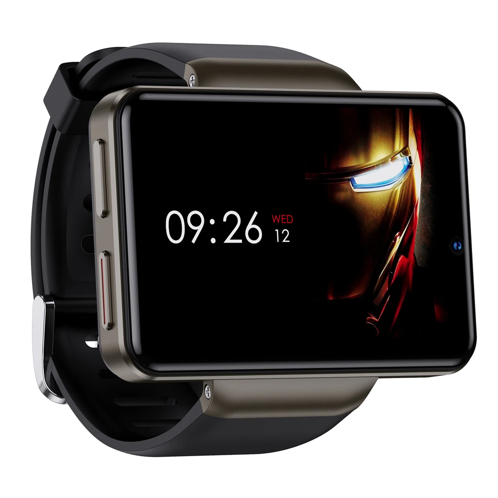 مصنع DM101 Smartwatch كاميرات مزدوجة شاشة كبيرة خريطة Google Play WhatsApp GPS YouTube 3G WCDMA LTE 4G Android ساعة ذكية