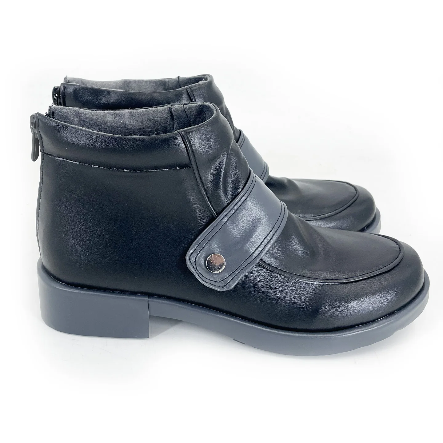 Gachiakuta Rudo Surebrec-zapatos de Cosplay de Anime, botas de cuero PU negro para mujeres y hombres, zapatos de fiesta de Carnaval y Halloween