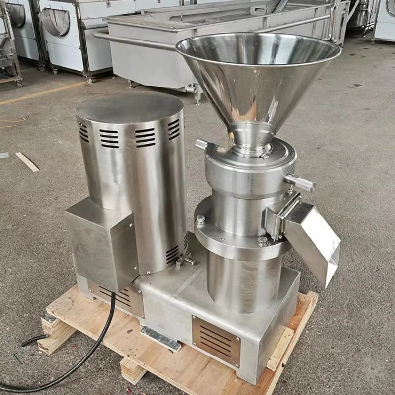 Factory Supply 30kg/h Hazelnut Paste Making Peanut  Nut Butter Processing Machine With Low Price