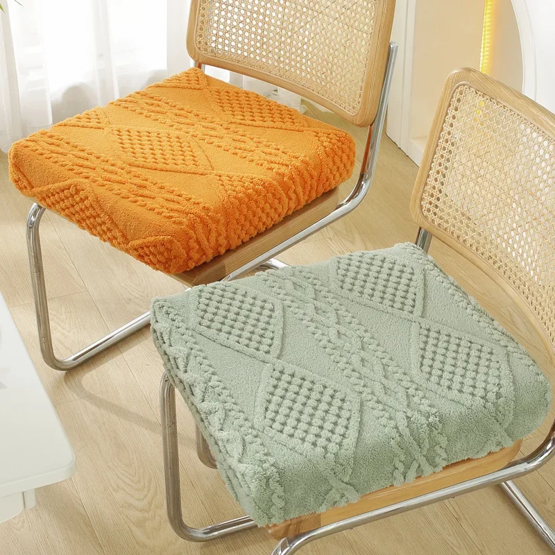 40 سنتيمتر الاطفال كرسي مرتفع وسادة للمقعد شتاء دافئ المرجان الصوف الإسفنج وسادة الارتفاع رفع كرسي طعام الطفل الداعم كرسي وسادة #1