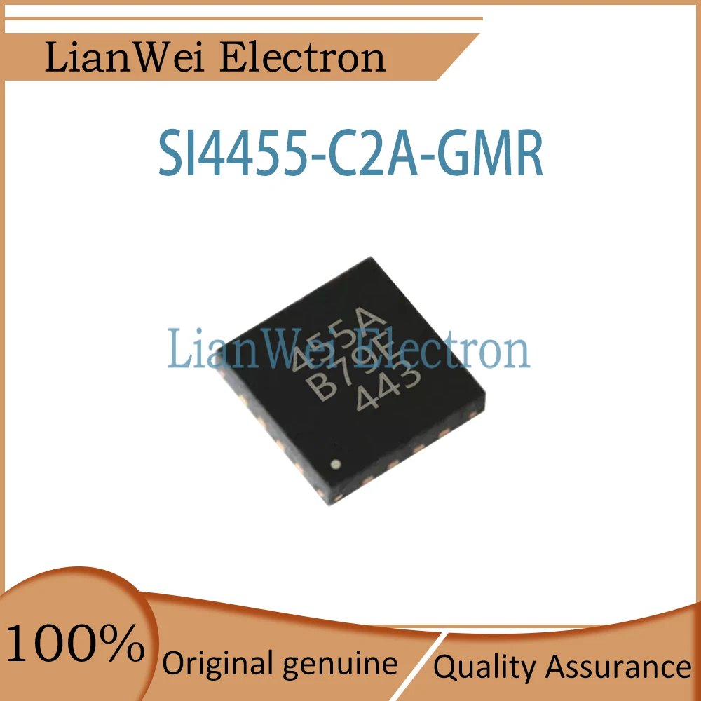 (1-10 Piece)100% New 455A SI4455-C2A-GMR SI4455-C2A SI4455 IC Chipset QFN-20