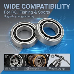 1pcs 3x8x3 mm SMR83C ZZ CB Hybrid Ceramic Bearing MR83 SMR83 ZZ L830ZZ 3*8*3 ABEC7 Ceramic Ball Bearing RC Bearing