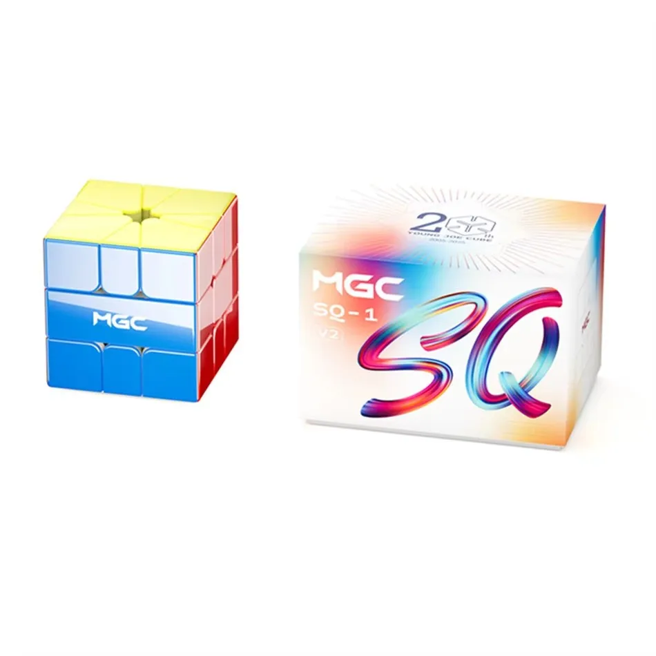 YongJun MGC SQ-1 V2 UV مكعب المهنية لغز اللعب سرعة مكعب الأطفال هدية كوبو ماجيكو لغز YJ MGC SQ-1 V2 UV مكعب