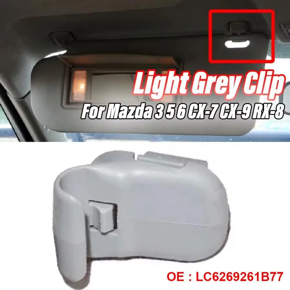 1 шт., адаптер для крепления солнцезащитного козырька для Mazda 3 5 6 2006 1 шт., адаптер для крепления солнцезащитного козырька для Mazda 3 5 6 2006