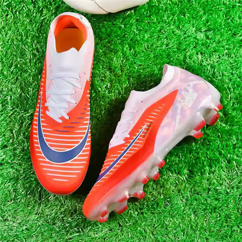 New Men Football Field Boots High Quality Resistant Match Outdoor Football Shoes Women Comfortable Original Soccer Shoes Cleats
