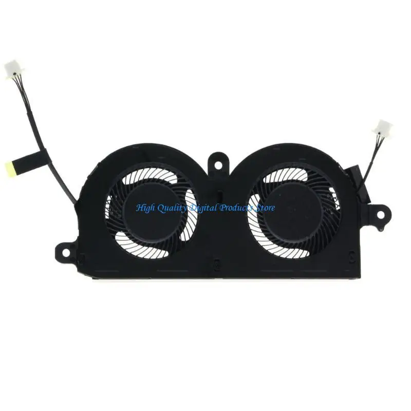 

U2JE Notebook CPU Cooling Fans 5V 4pin GPU Radiator for Dell XPS 13 9370 9380 0980WH