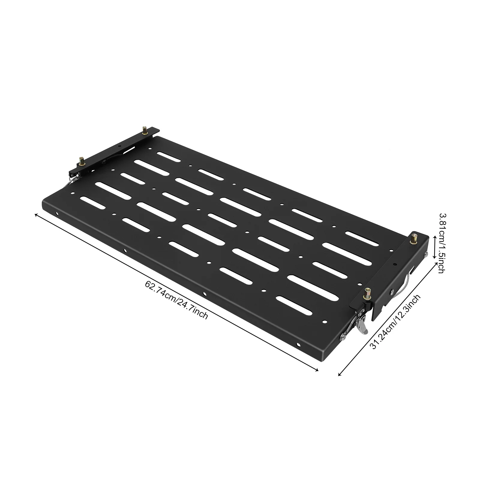 Klappbarer Heckklappen-Tisch 34,01kg/75lbs Tragfähigkeit Tragbarer Klapp-Esstisch für 07-17 Jeep Wrangler JK 2/4-Türer – Detail 14