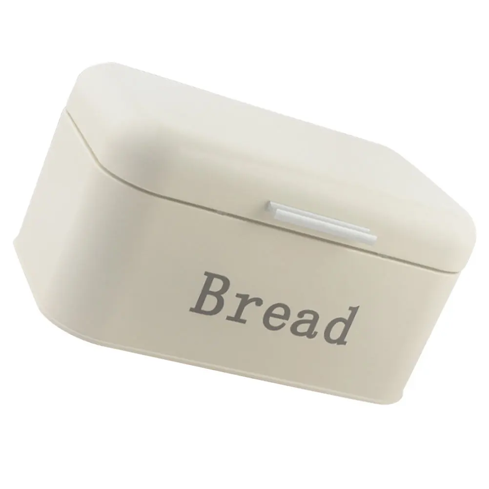 

1pc Box For Kitchen Countertop Metal Storage Container Desktop Bin Smooth Edges Holder Farmhouse Style Kitchen Organizer