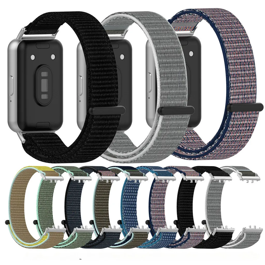 Ремешок нейлоновый для Samsung Galaxy Fit 3, сменный смарт-браслет для Samsung Galaxy Fit3, воздухопроницаемые аксессуары