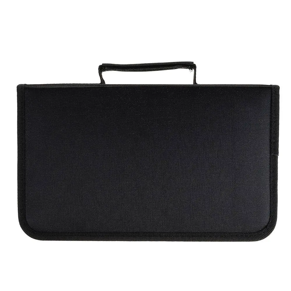 

with Carry Handle 128 Disc Game Accessories Collect Album Case Wallet Holder Storage Bag Organizer
