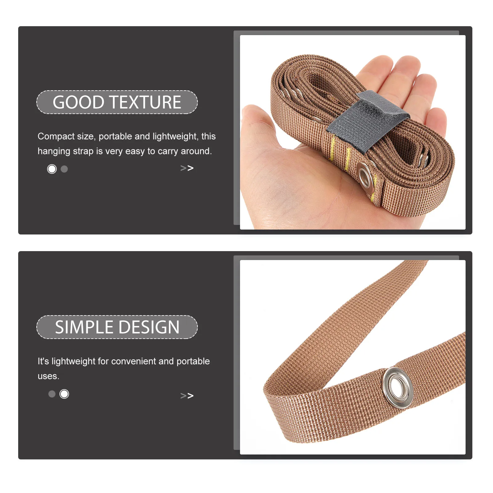 

Portable Camping Strap Tent Rope Nylon Outdoor Tent Clothesline Lightweight Multi Function Hanging Rope for Camping