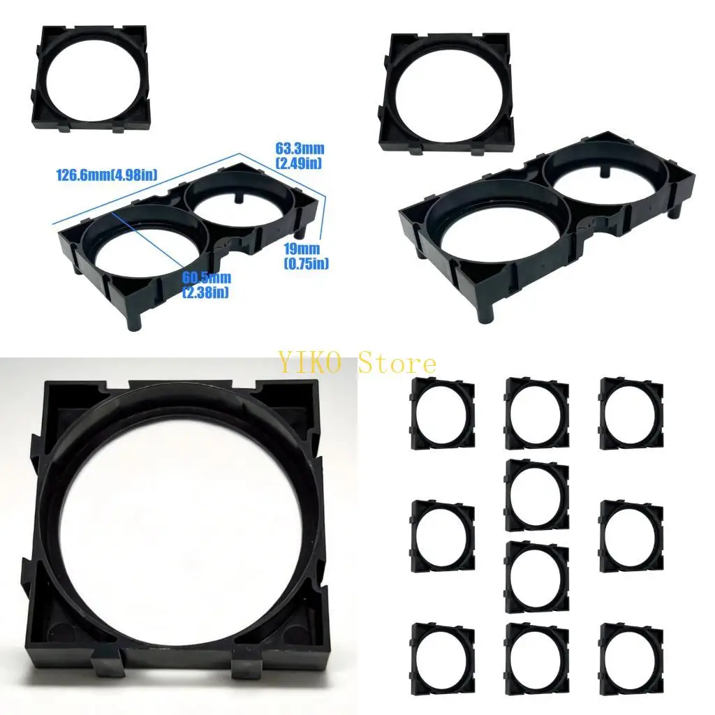 K32C Battery Case for 60144 Battery Holder Heavy Duty Structure Convenient Expansion For Electronics Enthusiasts