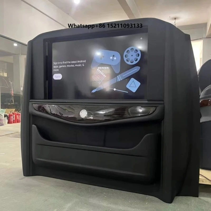 W447 Whole Interior Upgrade Kit New Style Partition  Modified Car Rear Seat with Folding Tables Refrigerator