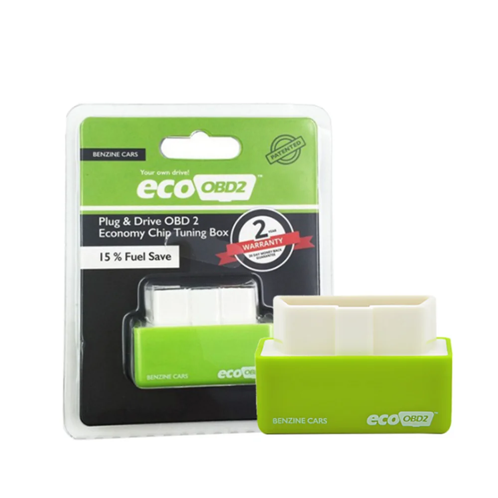 ECO OBD2 Chip Save Fuel Tuning Box Detector Code Reader Scan Tool For Mercedes Peugeot Fiat Seat Volvo Opel Buick Mazda Lada