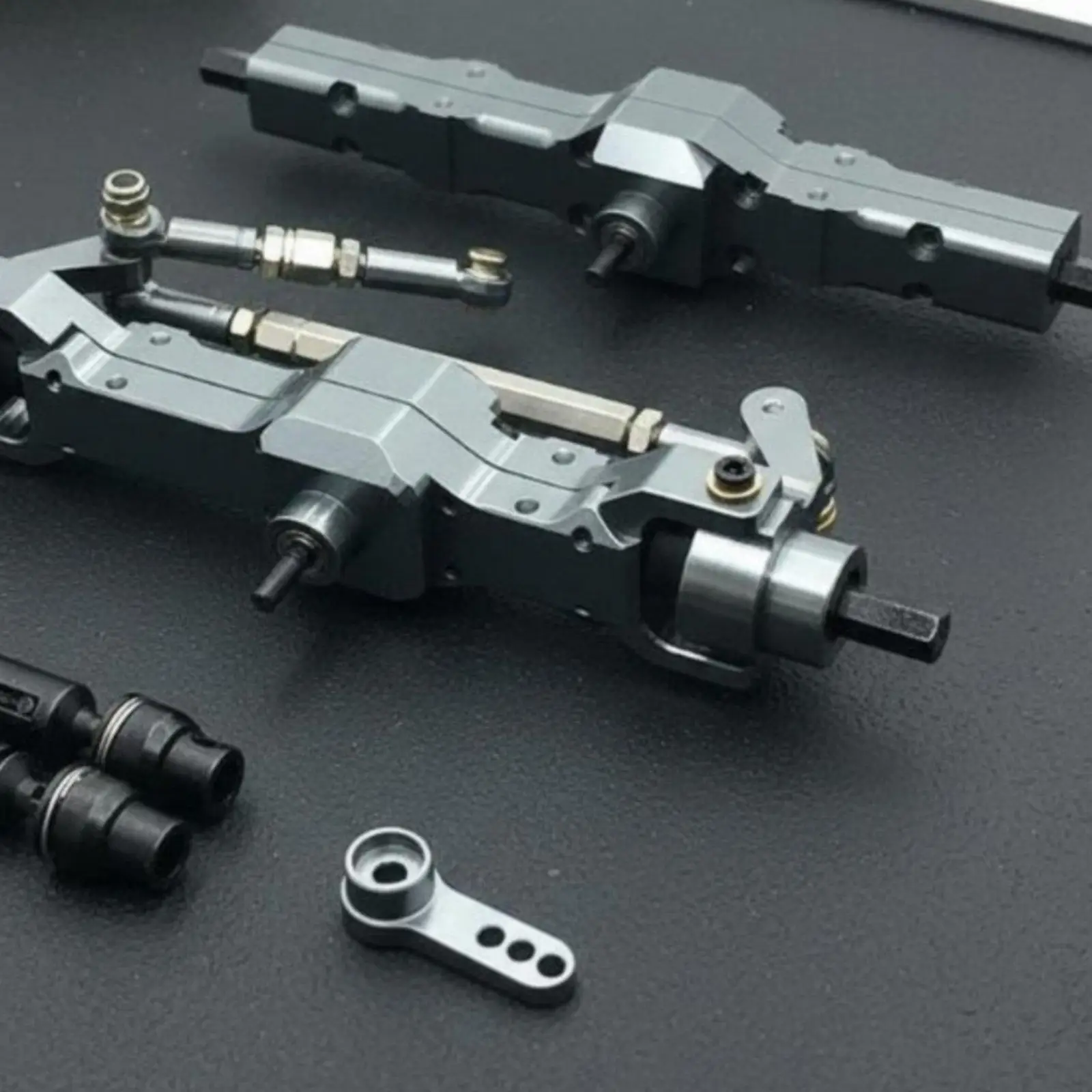 RC Crawler Axle Drive Shaft Kit Heavy Duty RC Car Front Rear Axle Set for