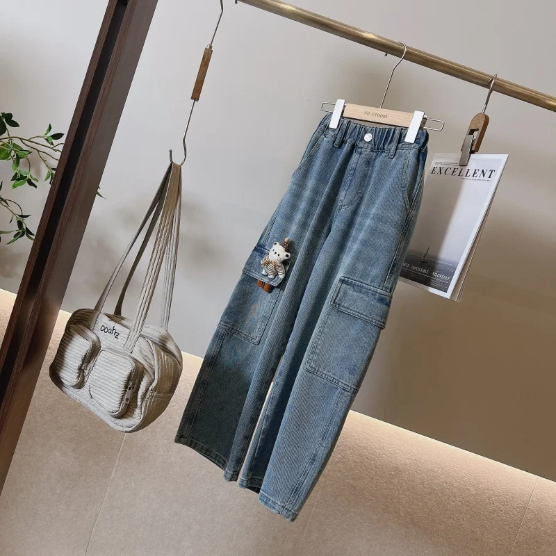 jeans-per-ragazze-in-stile-coreano-primavera-estate-nuovo-arrivo-design-versatile-con-tasche-graziosa-stampa-con-cartoni-animati-pantaloni-lunghi-per-eta-4-13-anni