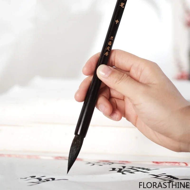 Ouyang Xun Regular Script Brush Set Professional Grade Calligraphy Writing Pen Brush Mouse Whisker Mixed Hair Calligraphie Pen