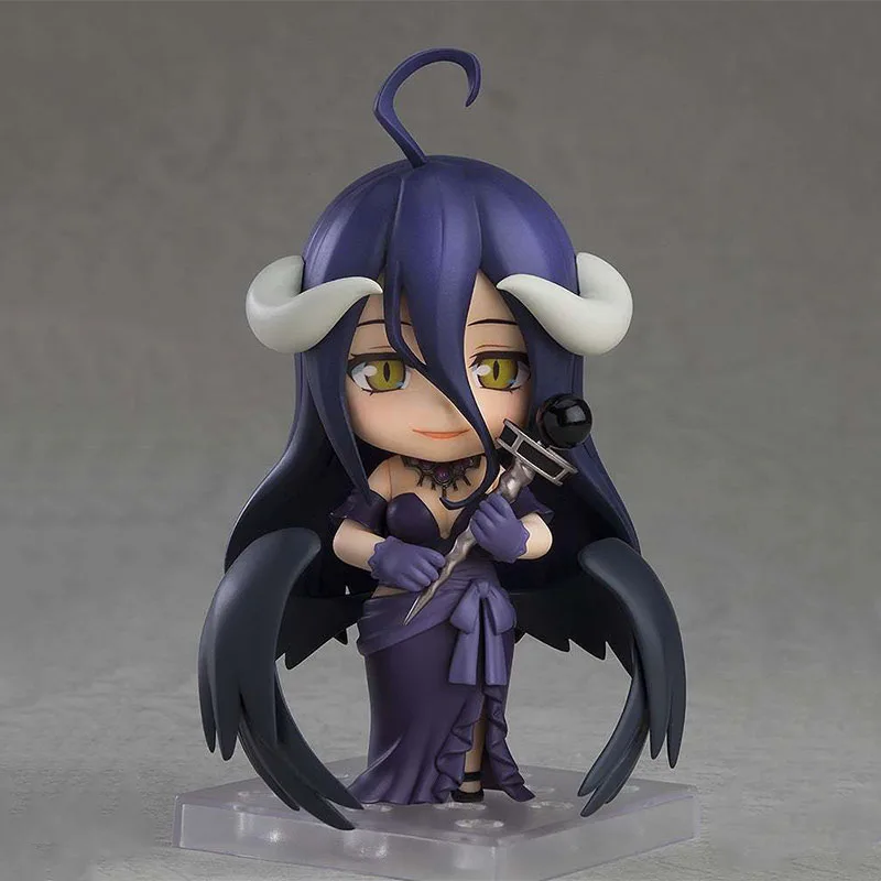 Genuine Original GSC Overlord GoodSmile No.2604 Albedo Action Anime Figure Collectible Model Dolls Statuette Ornament Toy Gifts