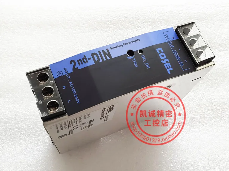 Fuente de alimentación conmutada de riel COSEL, accesorio japonés Original, KLNA120F-24 24VDC 5A