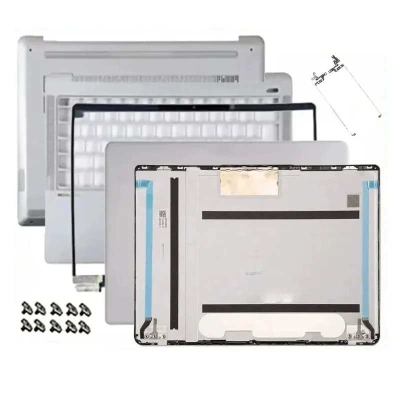 

For IdeaPad 5 Pro 14ITL6 14ACN6 Air14 Plus 2021 Laptop LCD Rear Cover/Front Frame/Palm Pad/Bottom Cover/hinges Silver