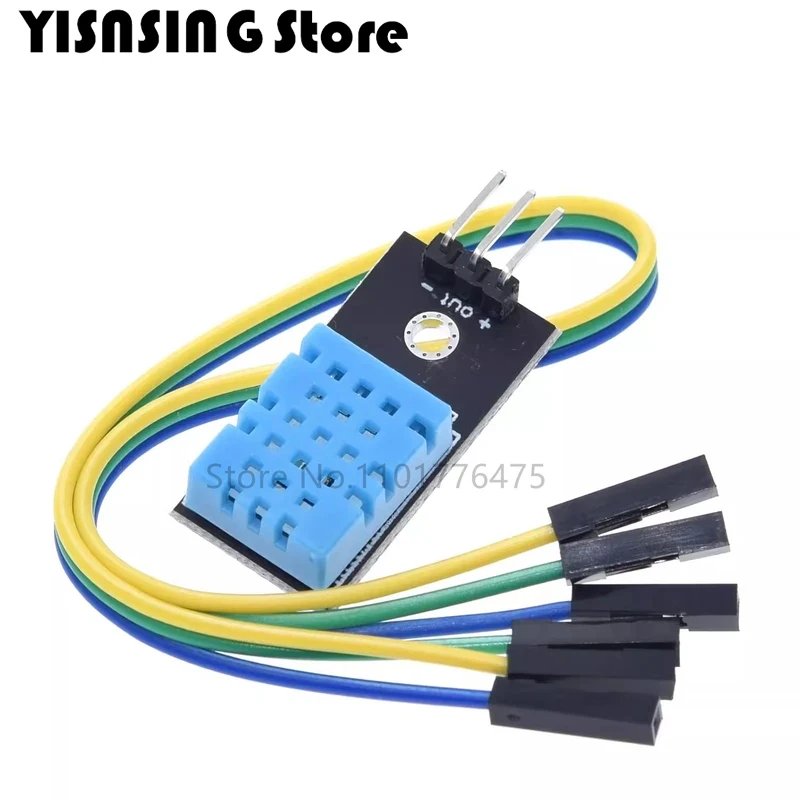 10pcs/ 3pin KY-015 DHT-11 DHT11 Digital Temperature And Relative Humidity Sensor Module PCB For Arduino DIY Starter Kit
