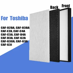 Air Filter HEPA Filter model CAF-E2A for Toshiba Air Purifier model CAF-02BA, CAF-03BA, CAF-E2A, CAF-C4A, CAF-C3A, CAF-D4A