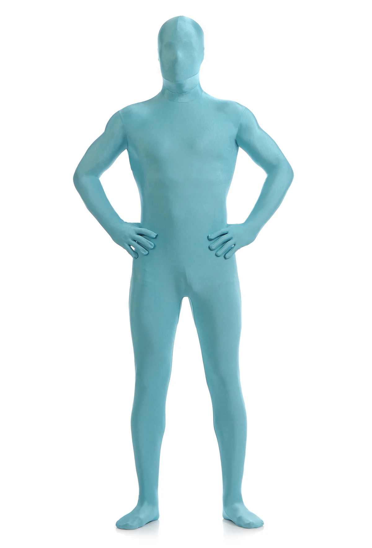 Skin Tight Full Body Zentai Suit Custome Cosplay Adult Spandex Second Bodysuit Halloween Stage