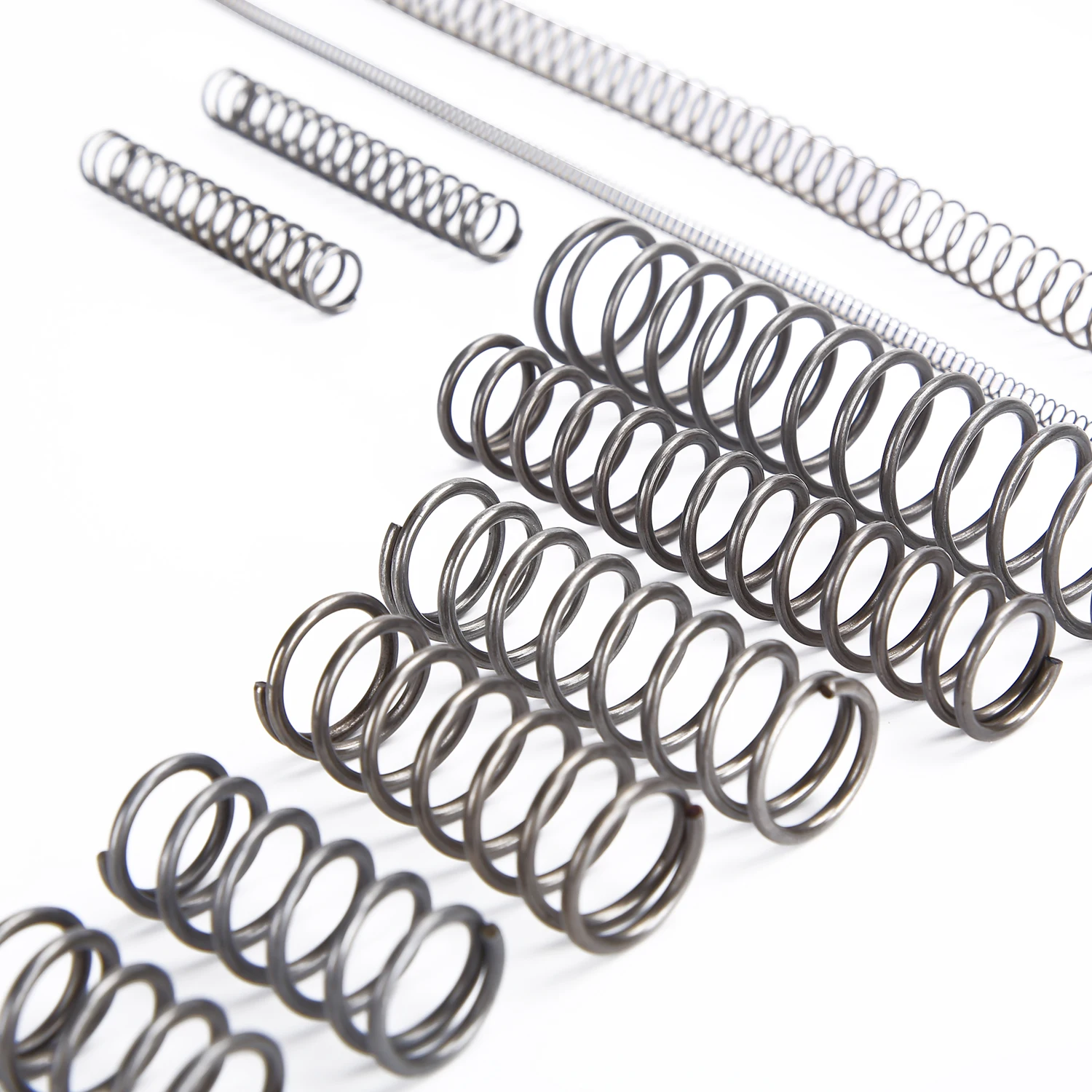 304 Stainless Steel Compression Spring Return Spring Wire Diameter 0.2/0.3mm Outside Diameter 1.5-6mm10Pcs