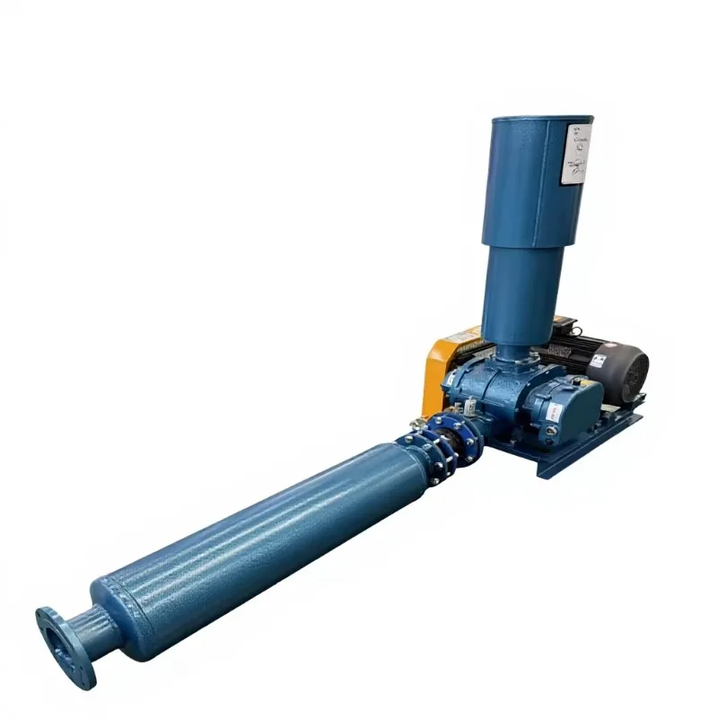 

【Best-selling】Customizable Multiple Fish Ponds Aquaculture Aerator Energy Saving Three Lobe Roots Blower