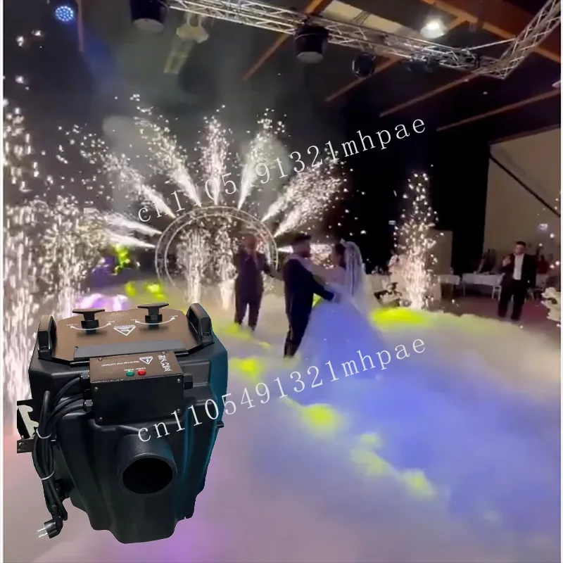 DJ Concert Rain Cloud Low-Lying DMX Big 6000W Dry Ice Fog Smoke Machine Wedding Party Event
