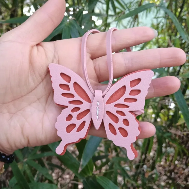 Fashion Women Keychain Middle East Style New Colorful Butterfly Bag Pendant Gift For Girl Cute Lovely Keyring Jewelry Wholesale