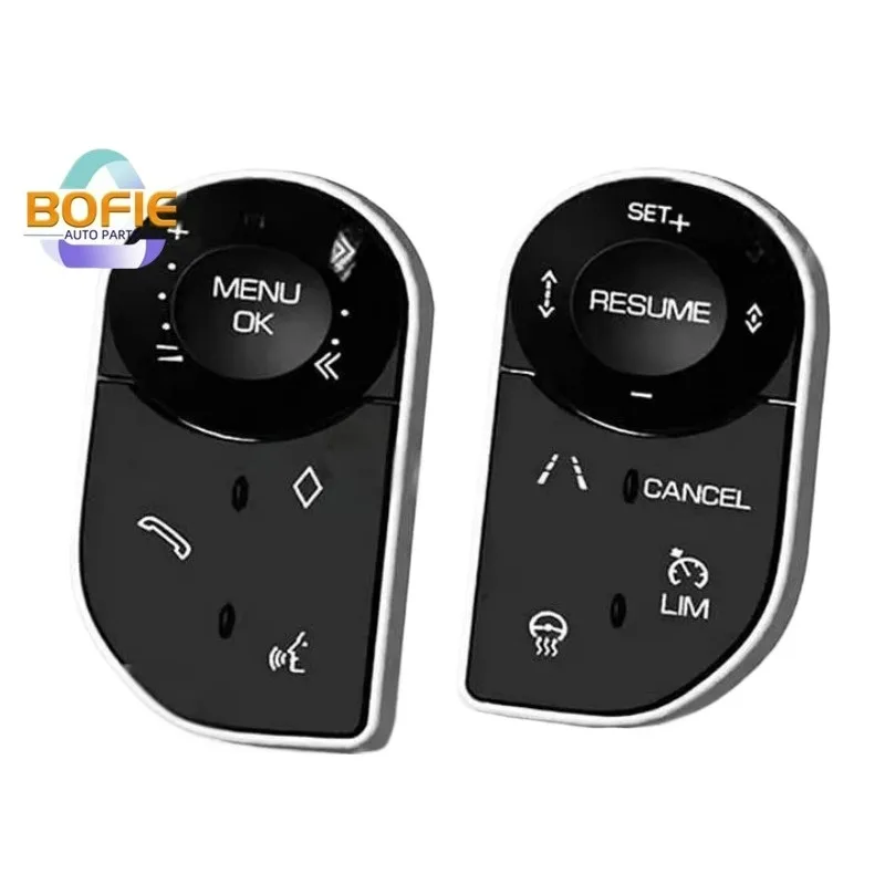 2PCS/4PCS Touch Steering Wheel Control Buttons for Land Rover Range Rover Sport L494, Vogue L405 2013-2017