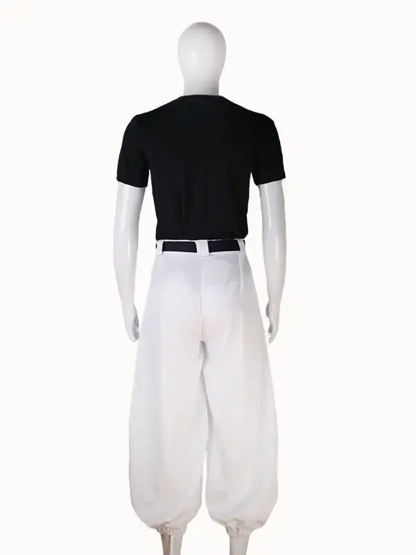 Jujutsu Kaisen Toji Fushiguro Costume Cosplay Anime Fushiguro Toji Cosplay uniforme Top pantaloni vestito Costume di Halloween per uomo ragazzo