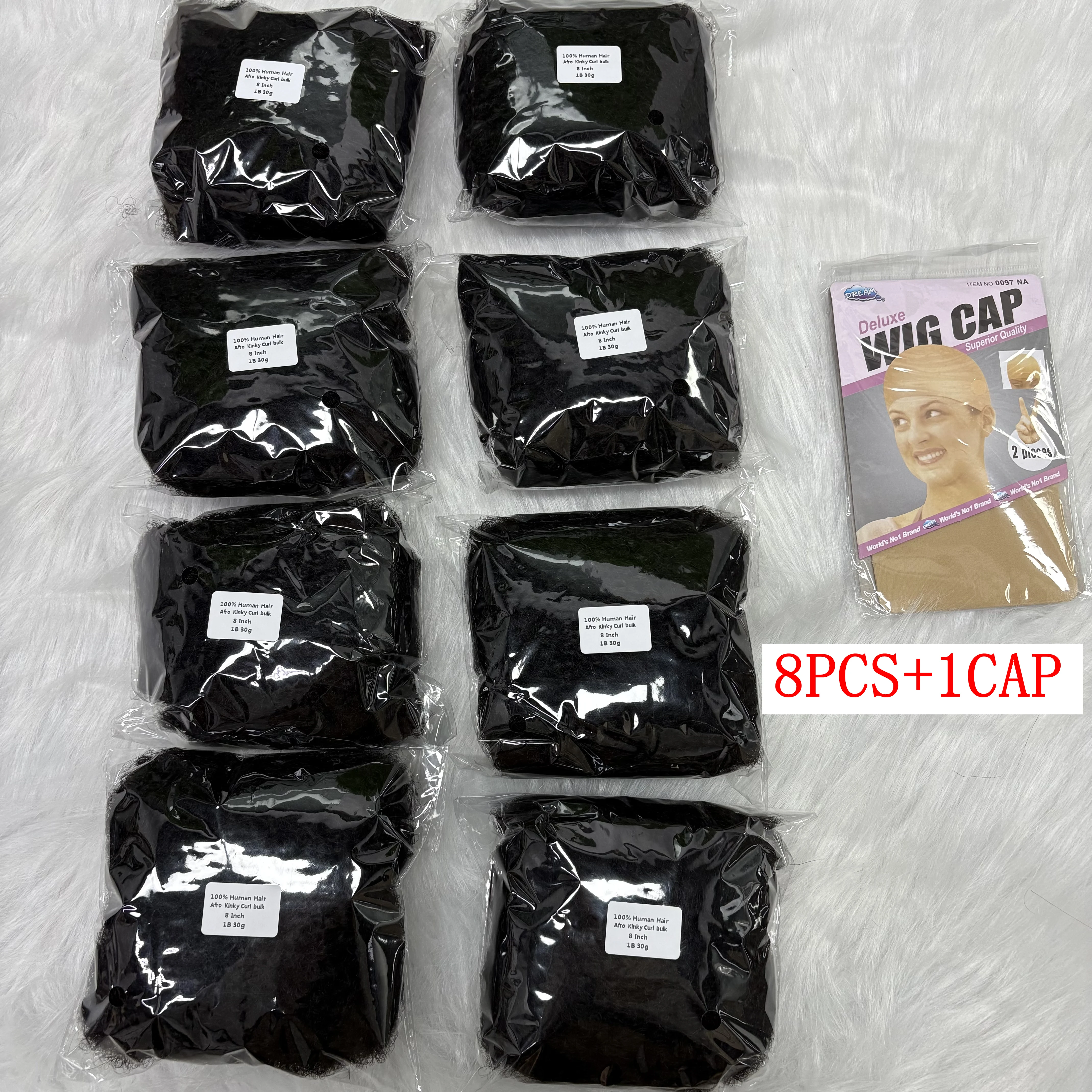 8 Zoll Afro Kinky Bulk Echthaar 30g/Packung für Dreadlock-Verlängerungen, Locs-Reparatur, Twist-Flechtungen, Afro Kinky Echthaar für Locs – Detail 27