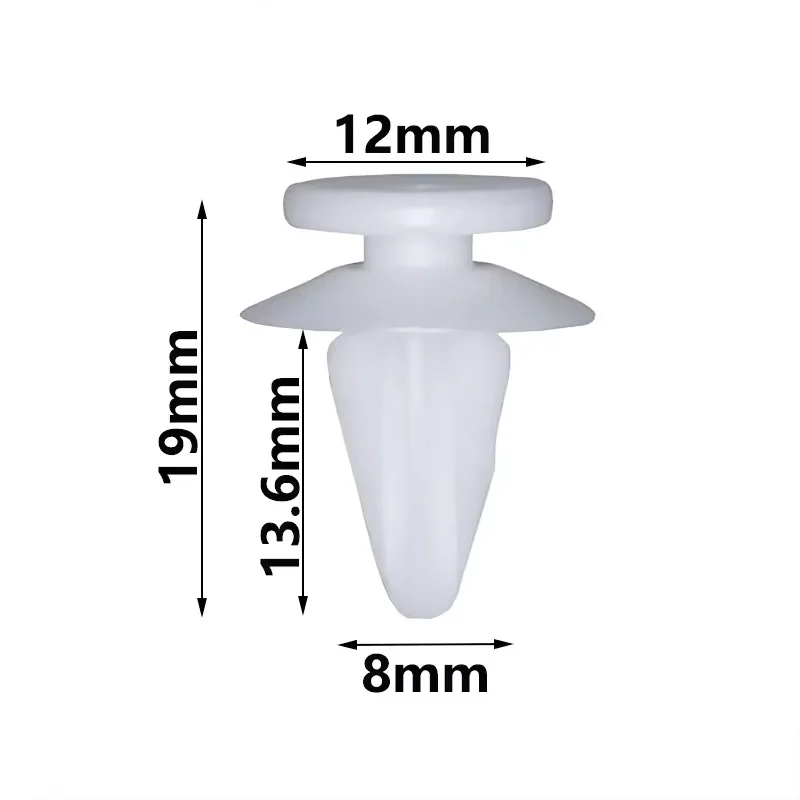 MR432939 20PCS A-523 Automatic door rivet fasten clip suitable for Mitsubishi automobile decorative panel clip MR181745 MR322000
