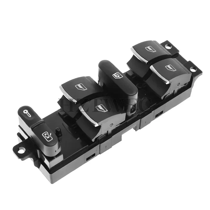 Elektrischer Fensterheber-Steuerschalter, rot, 9-polig, für Volkswagen Bora Jetta VW Golf MK4 Passat B5 für Seat Leon Toledo 3BD 959857