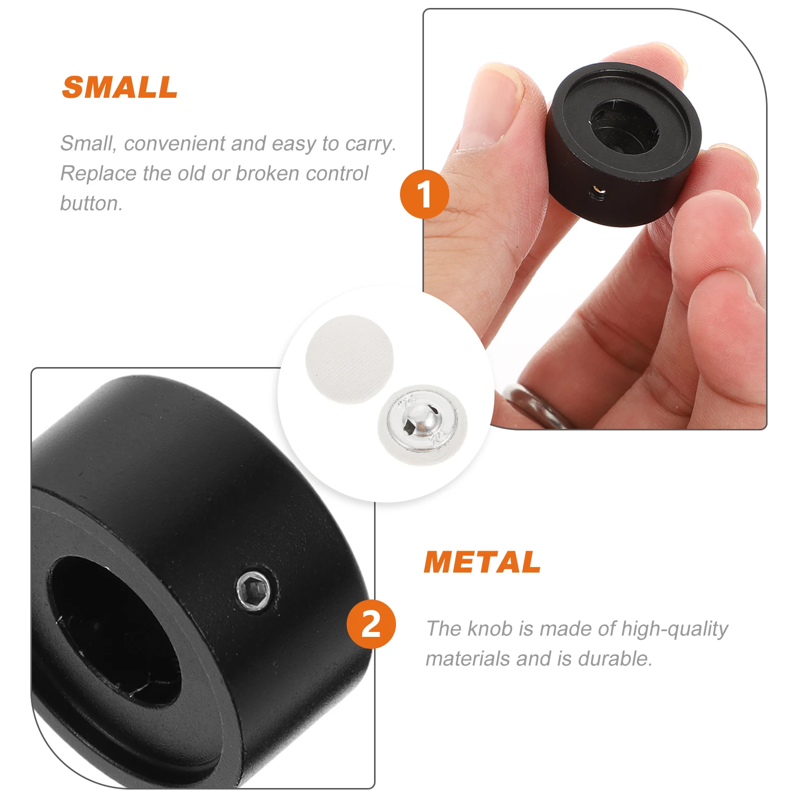 

Metal Guitar Knobs Foot Effect Pedal Cap Rotary Control Turning Knobs Potentiometer Switch Parts Accessories Replacement