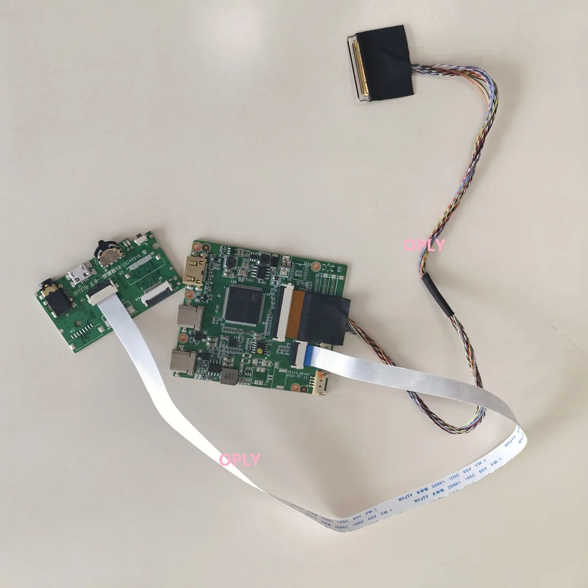 LVDS 2 TYPE-C MINI HDMI-compatible Control Board kit for LP133WH2 LP133WH1 LP133WH1-TLA1 13.3