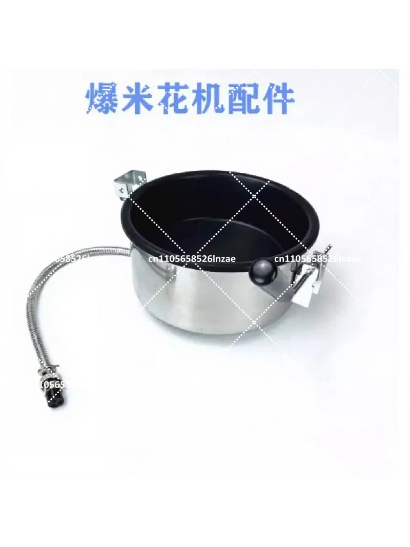 8oz Non-stick Popcorn Pot - Commercial Spherical Popping Pan, Anti-scorch Corn Maker for Stovetop