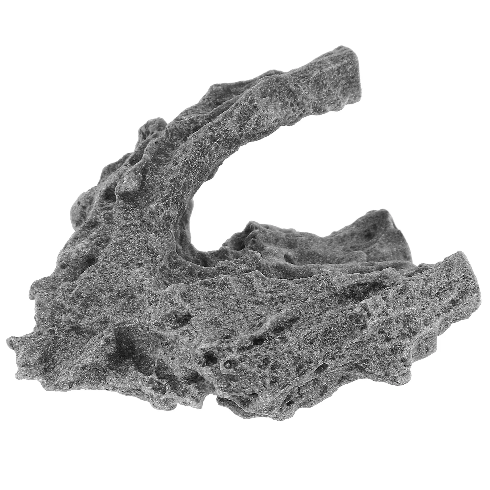 

Aquarium Rockery Decoration Resin Lifelike Fish Tank Landscaping Ornament Exquisite Design Safe Lightweight Wear Resistance Home