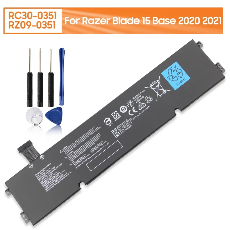 Replacement Battery RC30-0351 RZ09-0351 For Razer RZ09-0351 RC30-0351 RZ09-03519E11 Series Razer BIade 15 Base 2020 2021