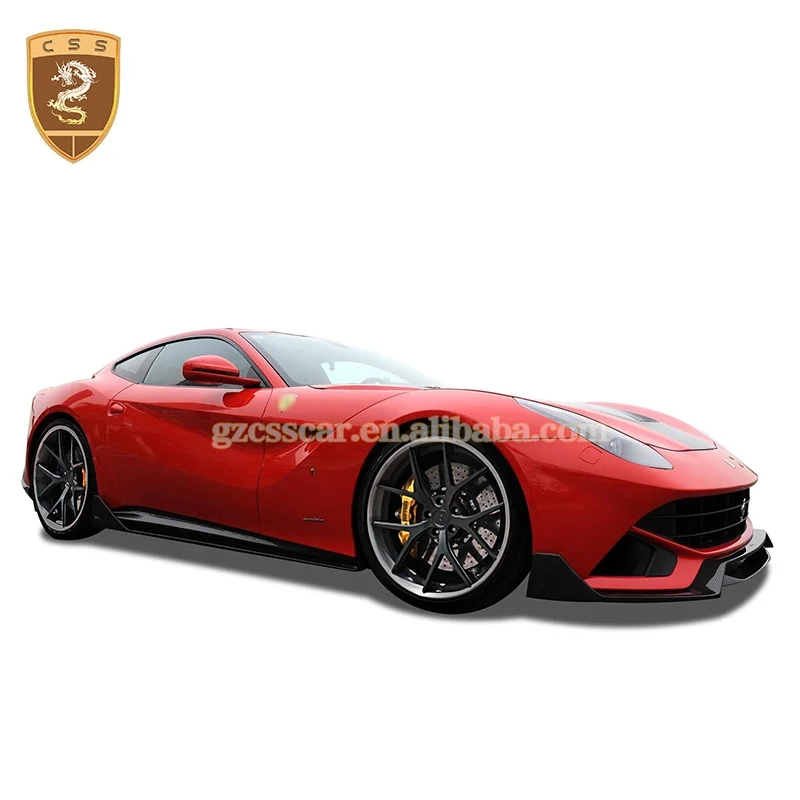 Luxury Design Dnc Style Body Kit for Ferrari High-End Cars Full Set 3k Twill CF Part RZ Style Rear Diffuser