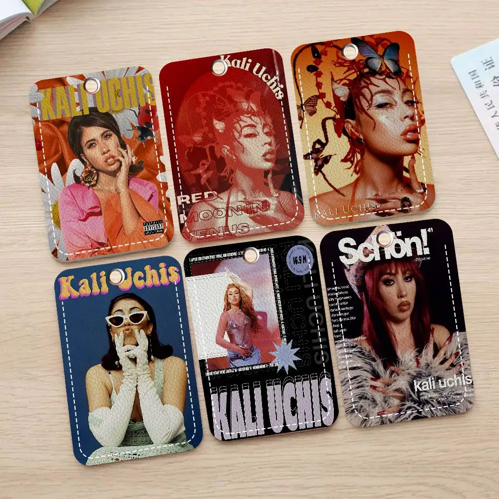 

Брелок-накладка K-Kali U-Uchis с милым мультяшным дизайном для карт доступа и ключей, подарок