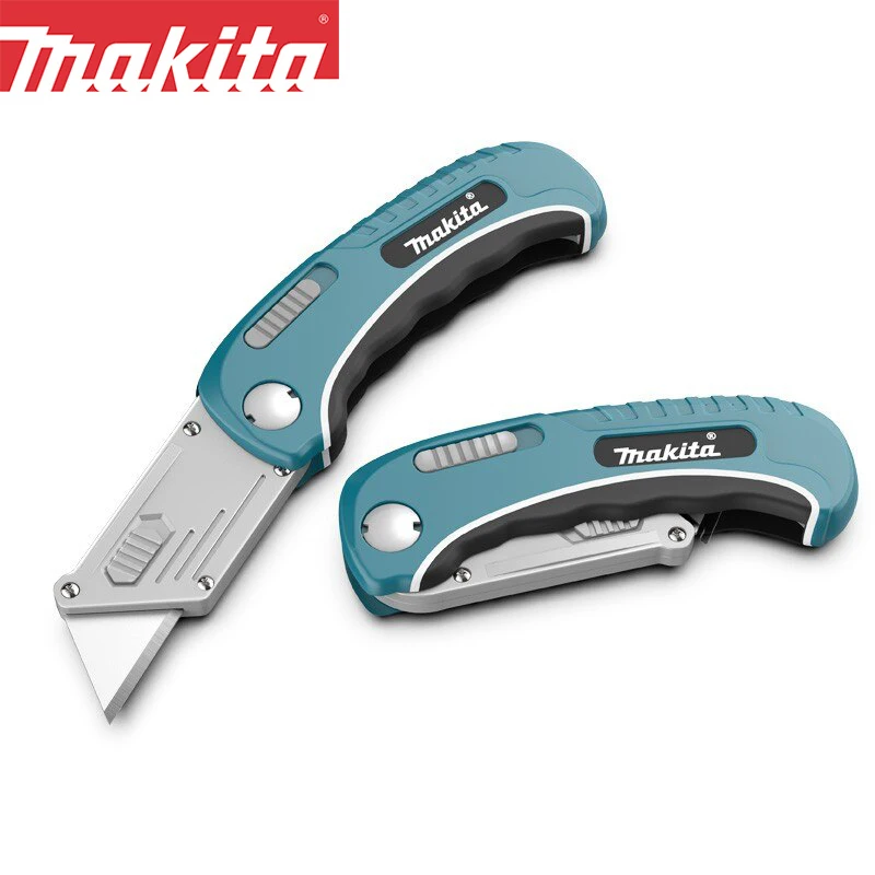 Makita ‎Hand Tools Utility Knife Metal Trapezoidal Blade For Wallpaper Paper Cutting ‎D-65713 D-58855 B-65785 B-65501 E-11520