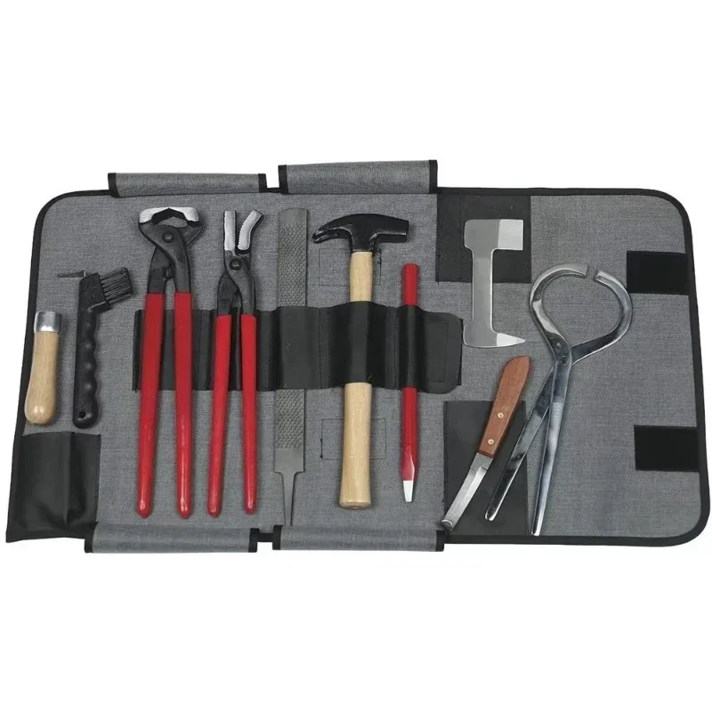 Veterinary Professional Horseshoe Stand Kit Horseshoe Pliers Trimmer Tester